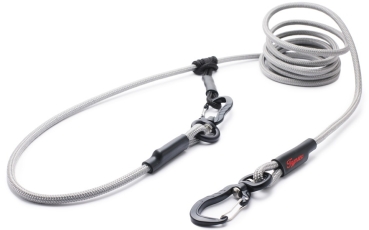 EASYLONG Hundeleine TWIST mini - S - 4m - grau